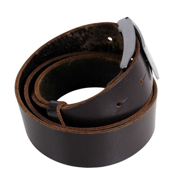 Sfera DARK BROWN REAL LEATHER 1 1/4"Wd CASUAL DRESS MEN'S BELT Sz 34/85 (t70 - Picture 5 of 14